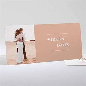 Dankeskarte Hochzeit sommertraum