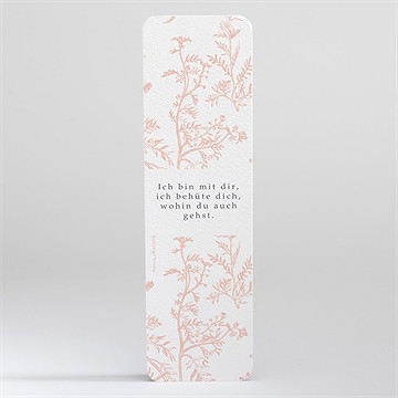 Andenken Konfirmation Zarte Pflanzenmalerei - Vue 2
