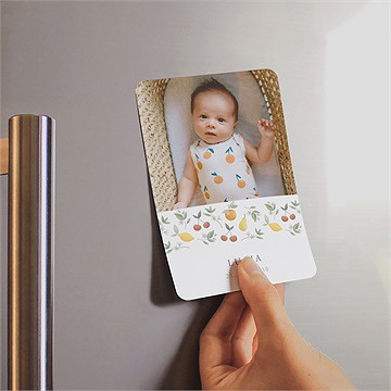 Geburtskarte frühlingspoesie - magnet - Vue 2