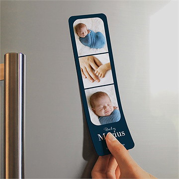 Geburtskarte mein erster fotostreifen-magn - Vue 2