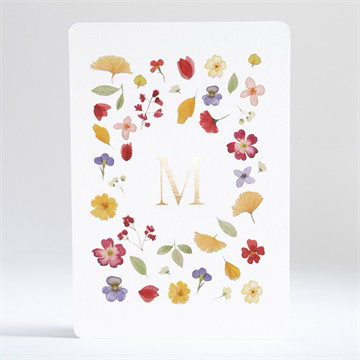 Geburtskarte herbstharmonie - magnet