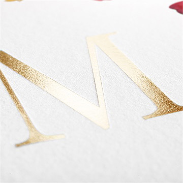 Geburtskarte Herbstharmonie - Gold - Vue 2