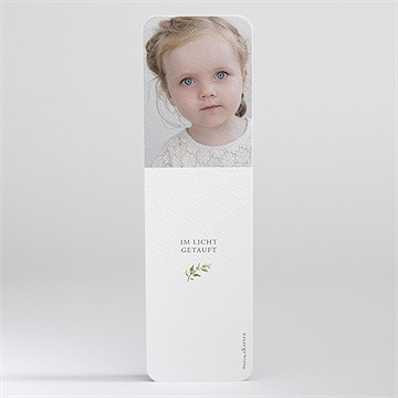 Andenken Taufe im licht getauft - Vue 2