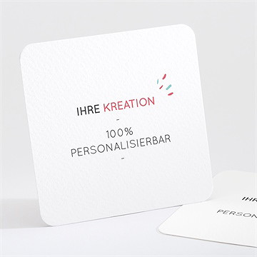 Einladung Hochzeitsjubiläum blanco 9,5x9,5cm (n301180)