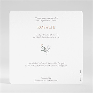 Einladung Taufe freude pur - Vue 2