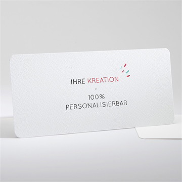 Weihnachtskarte Blanco - 21X10cm (N131139)