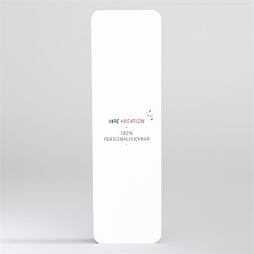 Weihnachtskarte blanco - 5,3x19,4cm (n200356)