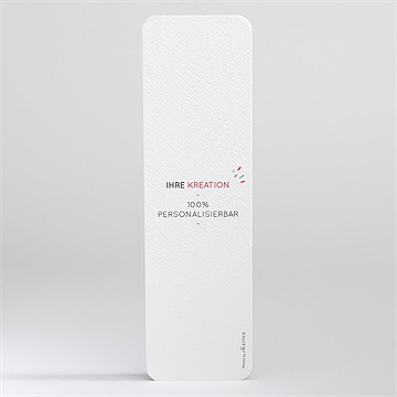 Weihnachtskarte blanco -  5,3x19,4cm (n201360) - vue 2