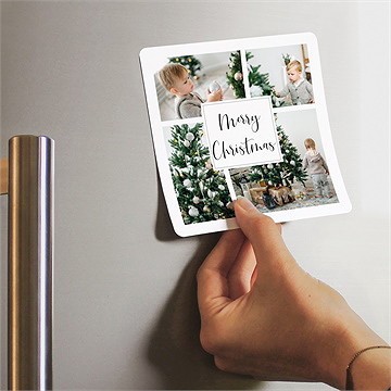 Weihnachtskarte Gefühlvoll - Magnet - vue 2