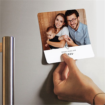 Weihnachtskarte herzliche grüße - magnet - vue 2