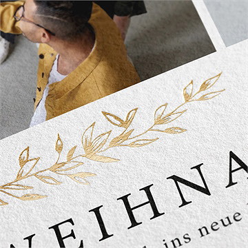 Weihnachtskarte Schönes Abenteuer - vue 2