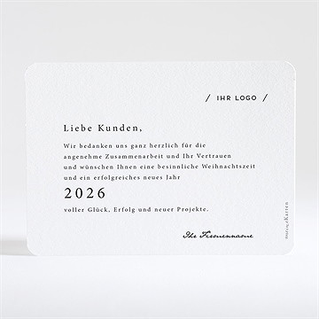 Weihnachtskarte Schönes Abenteuer - vue 4