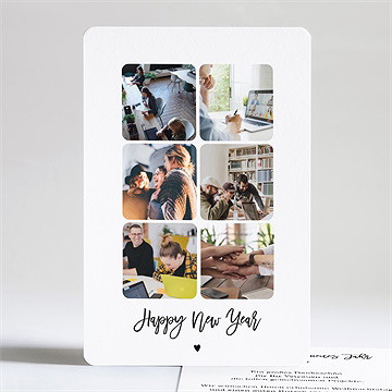 Weihnachtskarte foto-story