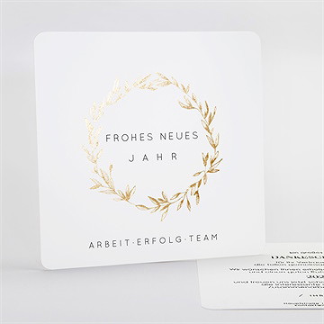 Weihnachtskarte Schlichte Eleganz