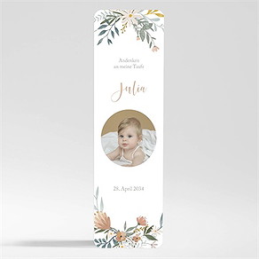 Andenken Taufe sanfte poesie - magnet