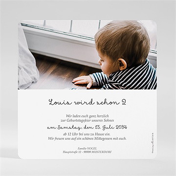 Geburtstagseinladung flugzeuge - Vue 2