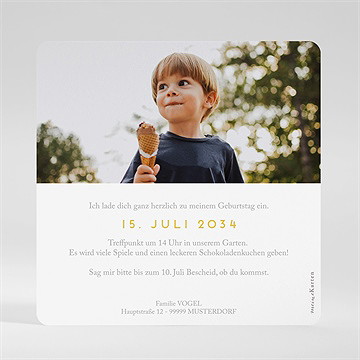 Geburtstagseinladung traktor - vue 2