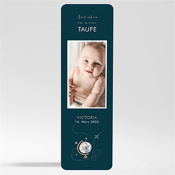 Andenken Taufe reisepass zur taufe - magnet