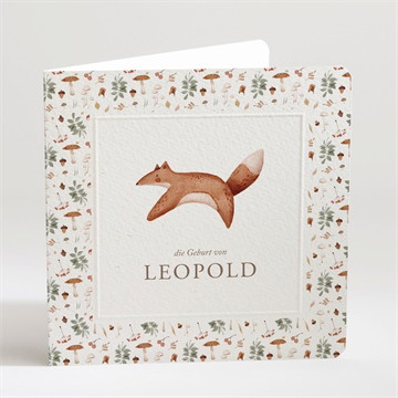 Klappkarte - Prägung