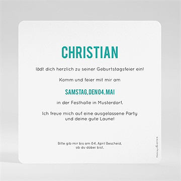 Geburtstagseinladung Countdown 30 Jahre - vue 2