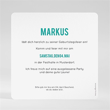 Geburtstagseinladung Countdown 20 Jahre - vue 2