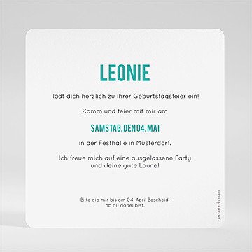 Geburtstagseinladung Countdown 18 Jahre - vue 2