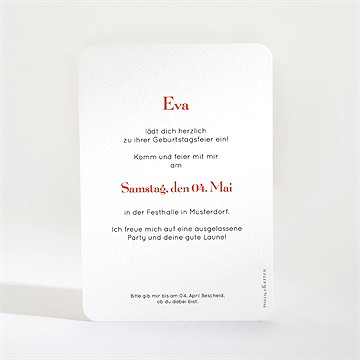 Geburtstagseinladung Champagner 20 Jahre - vue 2