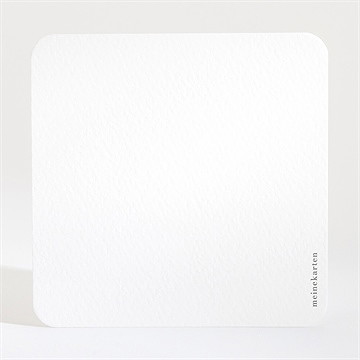 Einladung Hochzeitsjubiläum Blanco 9,5X9,5Cm (N301180) - vue 2