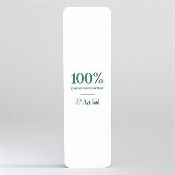 Geburtskarte Blanco - 5,3X19,4Cm (N200350) - Vue 2