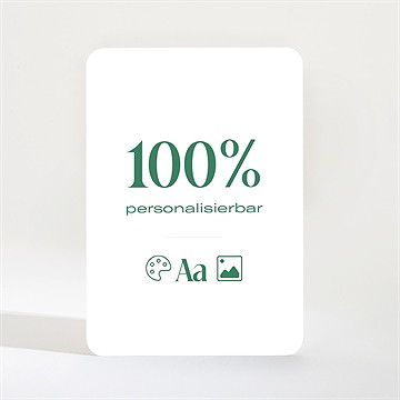 Geburtskarte Blanco - 9,5X13,8Cm (N21039) - Vue 2