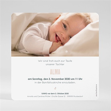 Einladung Taufe Flug Der Tauben - Vue 2