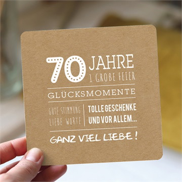 Countdown 70 Jahre