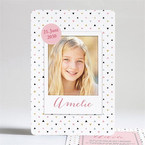 Einladung Kommunion festlich modern