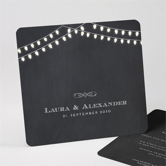 Hochzeitseinladung La­ter­nen­licht ref.N311183