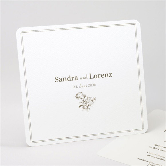 Hochzeitseinladung Traditionell ref.N311186