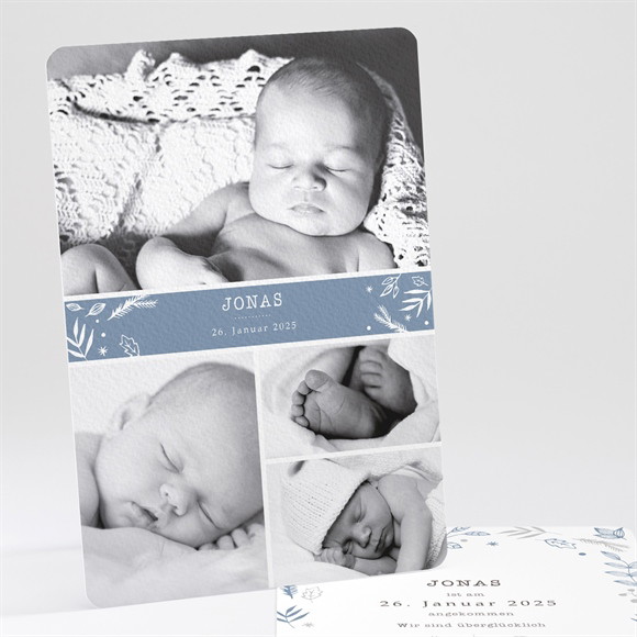 Geburtskarte Vier Fotos ref.N241151