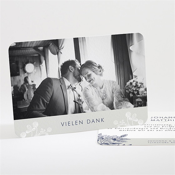 Dankeskarte Hochzeit Blühender Zweig