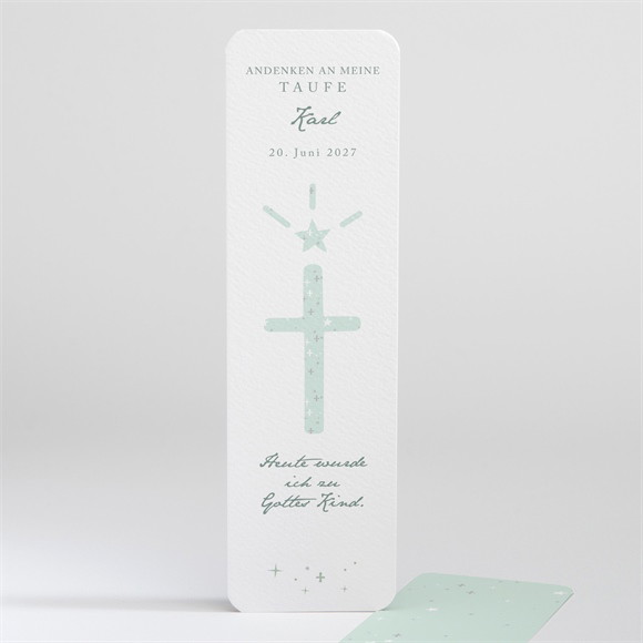 Andenken Taufe Grünes Licht ref.N20133