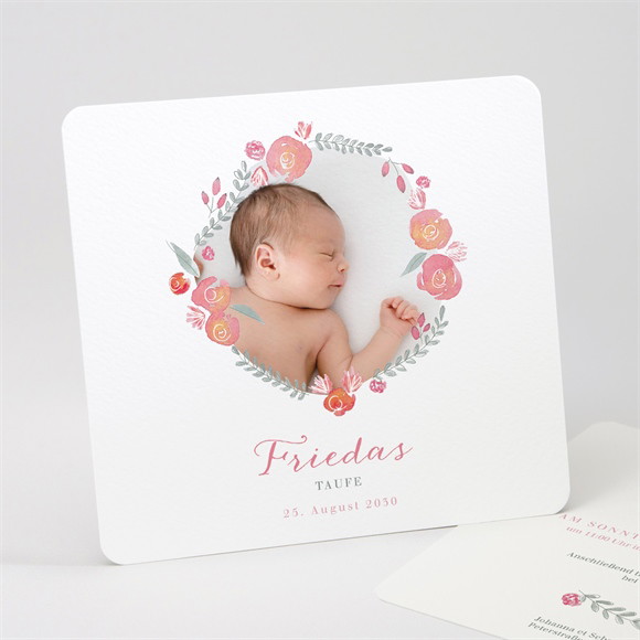 Einladung Taufe Rosenkranz ref.N311231