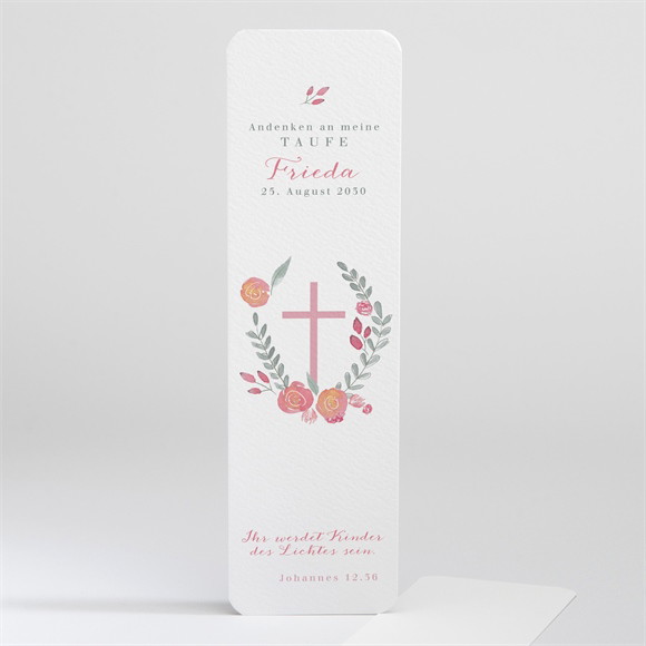 Andenken Taufe Rosenkranz ref.N20135