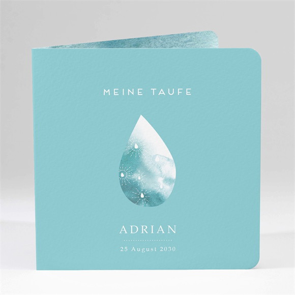Einladung Taufe Wassertropfen ref.N451128