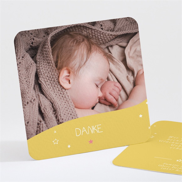 Dankeskarte Geburt Sonnenschein ref.N30189