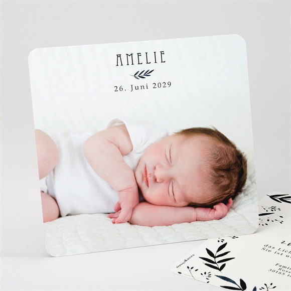 Geburtskarte Moderne Natur ref.N311235