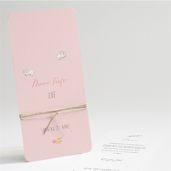Menükarte Taufe Lullaby ref.N22183