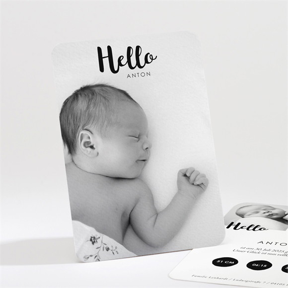 Geburtskarte Ein Gruß ref.N211202