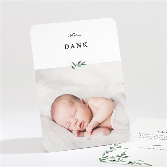 Dankeskarte Geburt Liebenswert ref.N211242