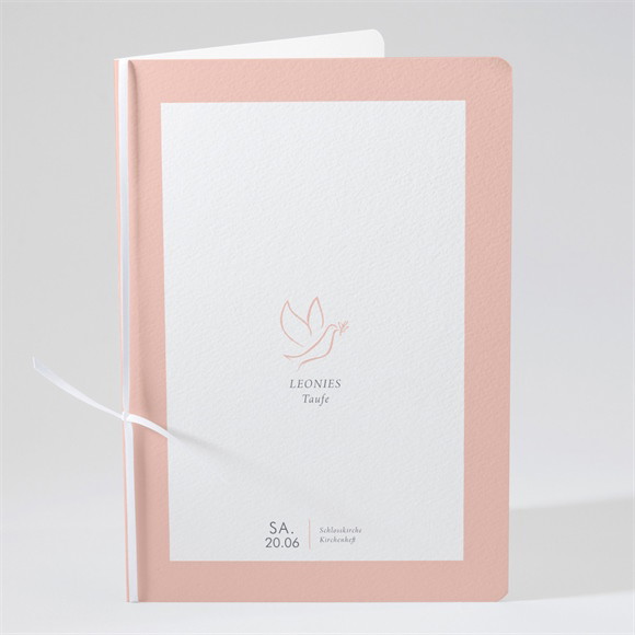 Kirchenheft Taufe Kupfertaube ref.N491149