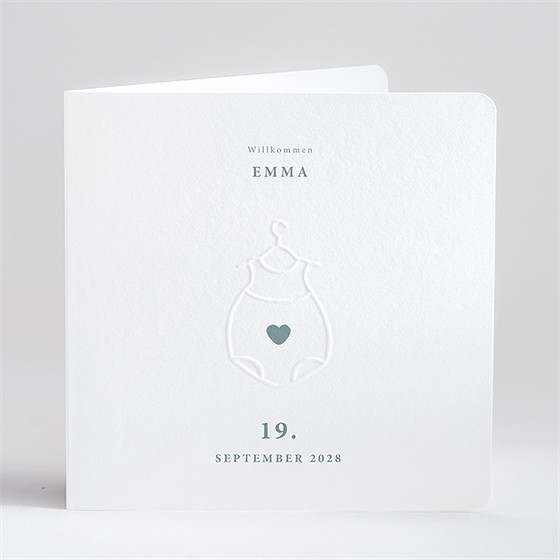 Geburtskarte Mein Kleiner Körper