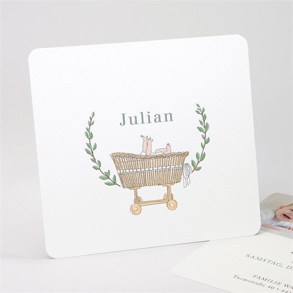 Geburtskarte Meine Wiege ref.N311260