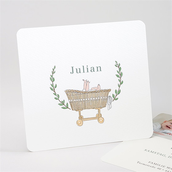 Geburtskarte Meine Wiege